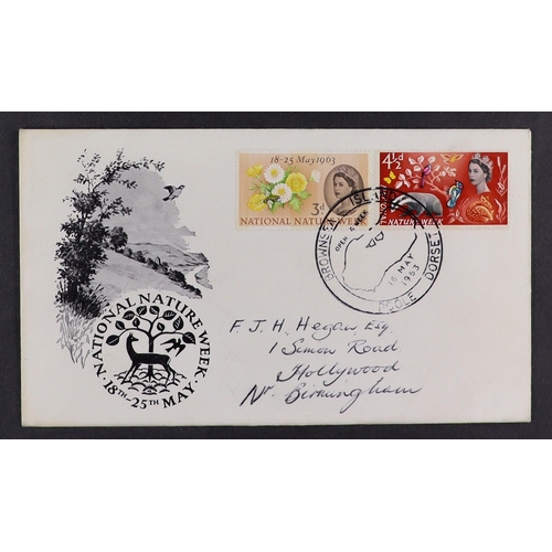 1840 - GB.FIRST DAY COVERS 1902-2000 COLLECTION in sixteen albums, includes better cancels such as 1902 ½d ... 