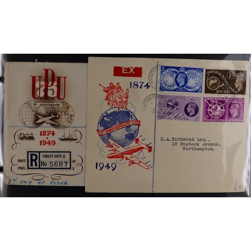 1840 - GB.FIRST DAY COVERS 1902-2000 COLLECTION in sixteen albums, includes better cancels such as 1902 ½d ... 