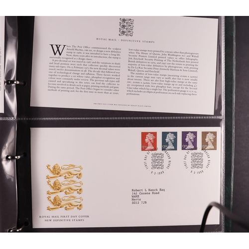 1842 - GB.FIRST DAY COVERS 1960's-2022 HOARD in fifteen albums & loose in boxes, includes commems, mini-she... 