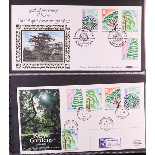 1847 - GB.FIRST DAY COVERS 1983 - 1995 with better CDS and Prestige booklet panes. Includes  1988 Linnean (... 