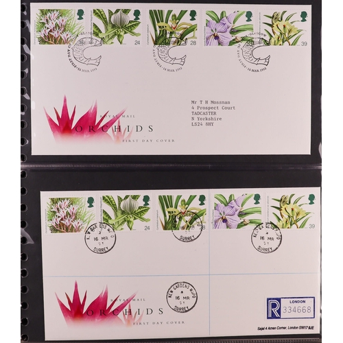 1847 - GB.FIRST DAY COVERS 1983 - 1995 with better CDS and Prestige booklet panes. Includes  1988 Linnean (... 