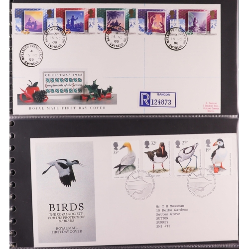 1847 - GB.FIRST DAY COVERS 1983 - 1995 with better CDS and Prestige booklet panes. Includes  1988 Linnean (... 