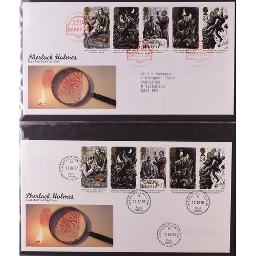 1847 - GB.FIRST DAY COVERS 1983 - 1995 with better CDS and Prestige booklet panes. Includes  1988 Linnean (... 