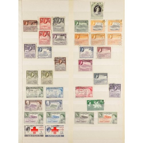 203 - ANTIGUA & BARBUDA 1863 - 1969 USED COLLECTION presented on various pages, note many sets and an exte... 