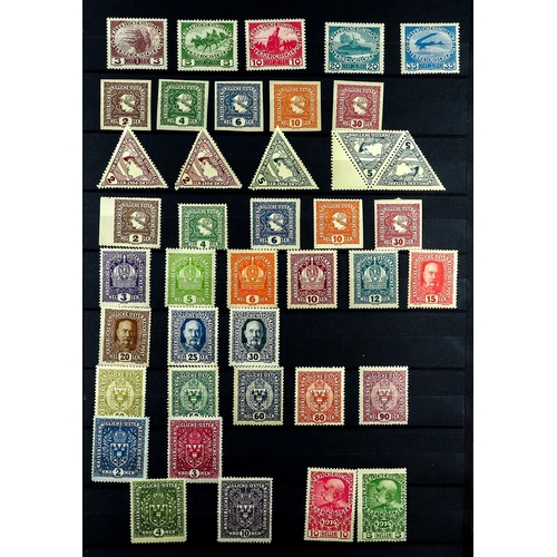 253 - AUSTRIA 1914 - 1937 MINT COLLECTION in a quality stock book, of chiefly sets, note 1922 Musicians pe... 