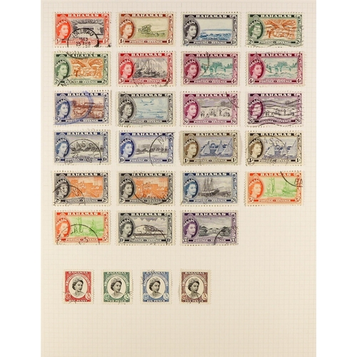 269 - BAHAMAS 1953 - 1994 MINT + USED 'COMPANION' COLLECTION of both mint & used examples of each stamp, i... 