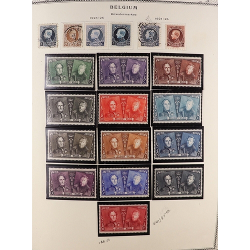 286 - BELGIUM 1849-1982 COMPREHENSIVE COLLECTION in Speciality album, mint (many never hinged) & used, inc... 