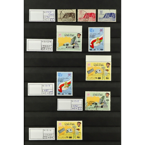 30 - SELECTED SETS AND ITEMS, CAT £100,000+ A powerful accumulation of sets, high / top values, stamps wi... 