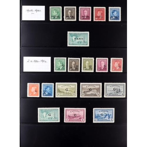 31 - 1936-1952 KING GEORGE VI COMPREHENSIVE MINT COLLECTION on stock pages, highly complete (no Feudatory... 