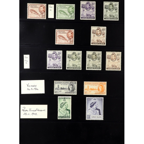 31 - 1936-1952 KING GEORGE VI COMPREHENSIVE MINT COLLECTION on stock pages, highly complete (no Feudatory... 