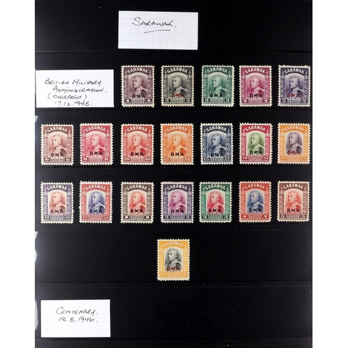 31 - 1936-1952 KING GEORGE VI COMPREHENSIVE MINT COLLECTION on stock pages, highly complete (no Feudatory... 