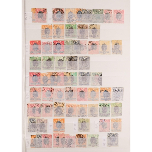 333 - BRAZIL 1849 - 2015 COLLECTION of over 1500 mint & used stamps in a stock book. Lot 333 (A) [c]