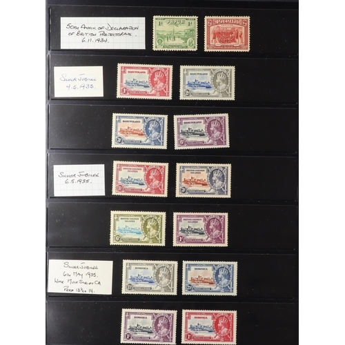 34 - BRITISH COMMONWEALTH 1860's-1935 MOSTLY MINT COLLECTION on stock pages, includes (all mint) Antigua ... 