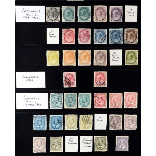 34 - BRITISH COMMONWEALTH 1860's-1935 MOSTLY MINT COLLECTION on stock pages, includes (all mint) Antigua ... 