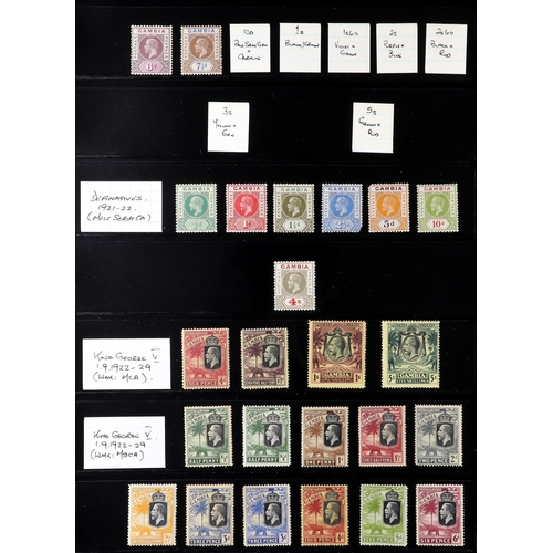 34 - BRITISH COMMONWEALTH 1860's-1935 MOSTLY MINT COLLECTION on stock pages, includes (all mint) Antigua ... 