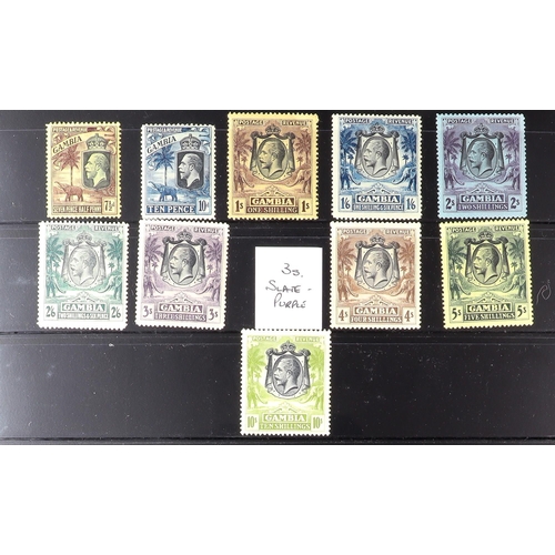 34 - BRITISH COMMONWEALTH 1860's-1935 MOSTLY MINT COLLECTION on stock pages, includes (all mint) Antigua ... 