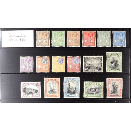 34 - BRITISH COMMONWEALTH 1860's-1935 MOSTLY MINT COLLECTION on stock pages, includes (all mint) Antigua ... 