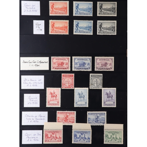 34 - BRITISH COMMONWEALTH 1860's-1935 MOSTLY MINT COLLECTION on stock pages, includes (all mint) Antigua ... 