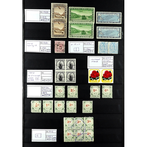 35 - COMMONWEALTH SELECTED ITEMS, CAT £30,000+ sets, higher / top values, varieties, identified by SG# wi... 