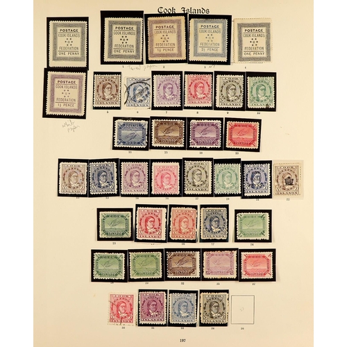 39 - BRITISH PACIFIC OLD MINT COLLECTION An attractive collection of chiefly mint stamps on 20+ well-fill... 