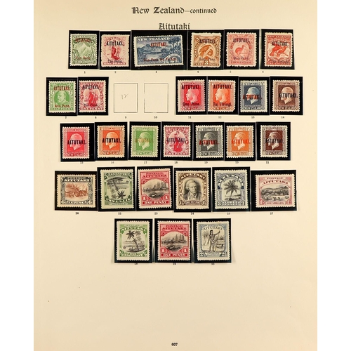 39 - BRITISH PACIFIC OLD MINT COLLECTION An attractive collection of chiefly mint stamps on 20+ well-fill... 