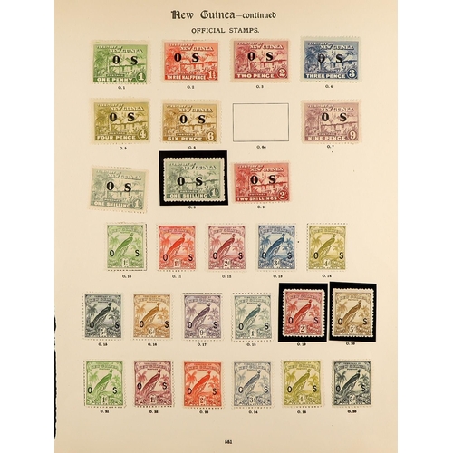 39 - BRITISH PACIFIC OLD MINT COLLECTION An attractive collection of chiefly mint stamps on 20+ well-fill... 