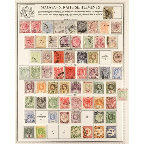 40 - COMMONWEALTH COLLECTION of around 15,000 mint & used stamps from the 19th Century to 1960's in a lar... 