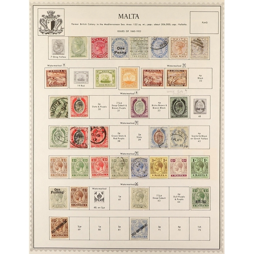 40 - COMMONWEALTH COLLECTION of around 15,000 mint & used stamps from the 19th Century to 1960's in a lar... 