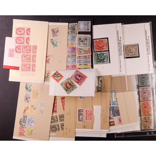 42 - COMMONWEALTH IN BOX a valuable collectors estate of chiefly mint stamps & sets in a large stock book... 