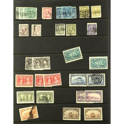 437 - CANADA 1859 - 1971 MINT & USED MISCELLANY on a thick pile of protective pages in binder, includes 'b... 