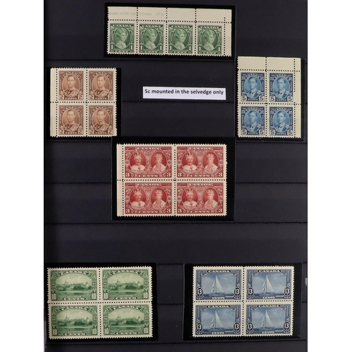 46 - 1935 SILVER JUBILEE ISSUE SPECIALIZED COLLECTION in 2 large stock books, includes mint (almost entir... 