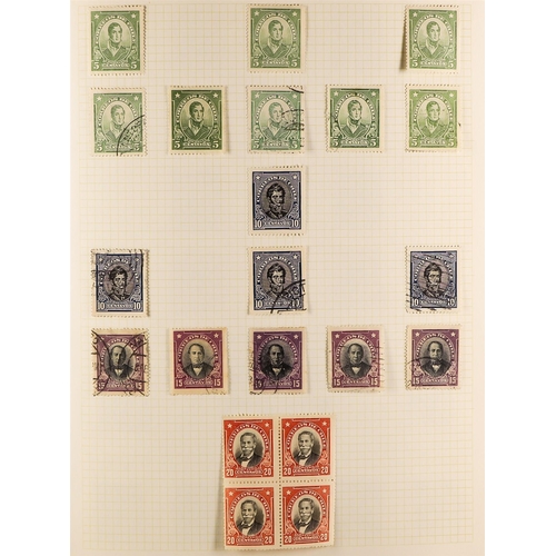 469 - CHILE 1850's - 2000's COLLECTION of mint & used in well-filled album (3000+ stamps) Lot 469 (A) [c]