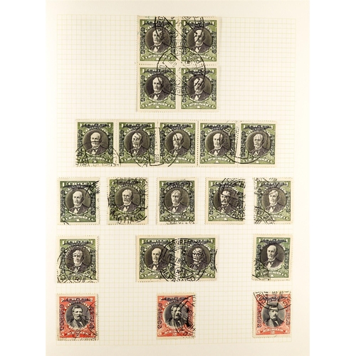 469 - CHILE 1850's - 2000's COLLECTION of mint & used in well-filled album (3000+ stamps) Lot 469 (A) [c]