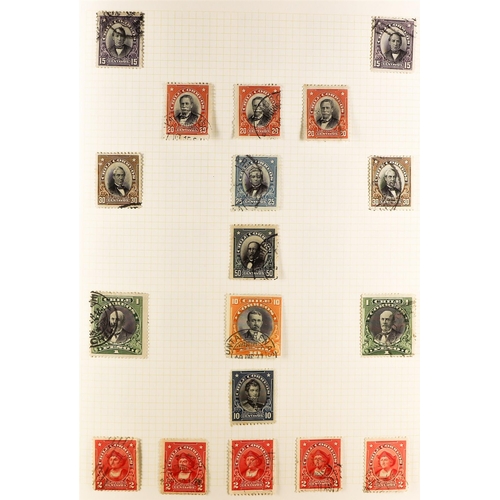 469 - CHILE 1850's - 2000's COLLECTION of mint & used in well-filled album (3000+ stamps) Lot 469 (A) [c]