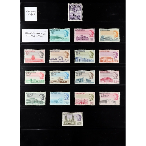 47 - BRITISH COMMONWEALTH 1953-2012 mint chiefly never hinged mint collection on stock pages, we see Aden... 