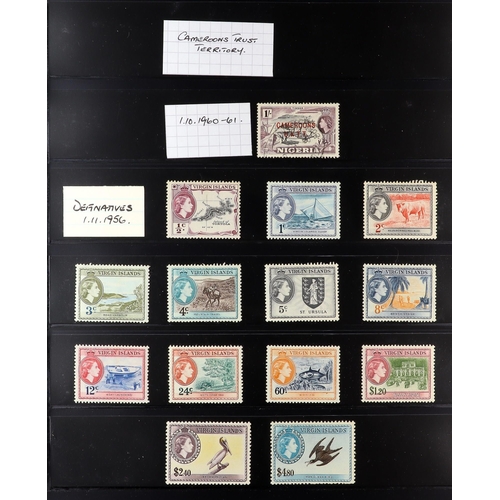 47 - BRITISH COMMONWEALTH 1953-2012 mint chiefly never hinged mint collection on stock pages, we see Aden... 