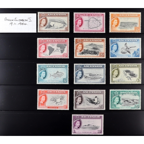 47 - BRITISH COMMONWEALTH 1953-2012 mint chiefly never hinged mint collection on stock pages, we see Aden... 