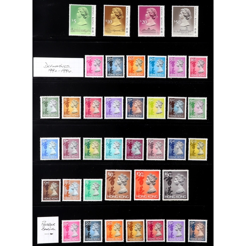 47 - BRITISH COMMONWEALTH 1953-2012 mint chiefly never hinged mint collection on stock pages, we see Aden... 