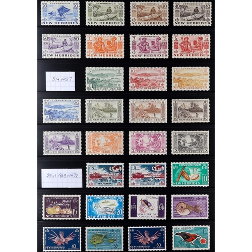 47 - BRITISH COMMONWEALTH 1953-2012 mint chiefly never hinged mint collection on stock pages, we see Aden... 