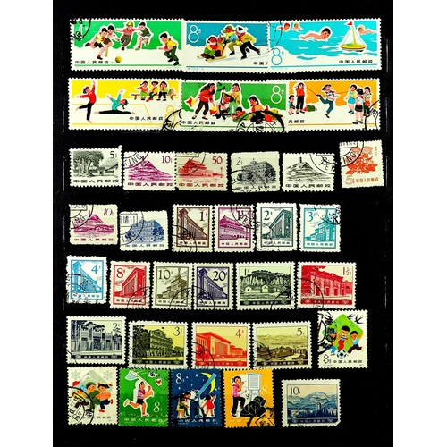 473 - CHINA 1950 - 2018 COLLECTION IN 4 STOCK BOOKS mixed never hinged mint & used to 1992, then comprehen... 