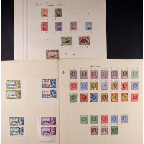 48 - OLD COLLECTOR'S ESTATE IN NINE CARTONS 1840-1960's mint & used stamps and covers, includes old album... 