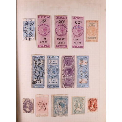 48 - OLD COLLECTOR'S ESTATE IN NINE CARTONS 1840-1960's mint & used stamps and covers, includes old album... 