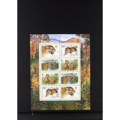 5 - RUSSIA 1992 - 1993 NHM COLLECTION on Prinz pages. Comprehensive with stamp sets and miniature sheets... 