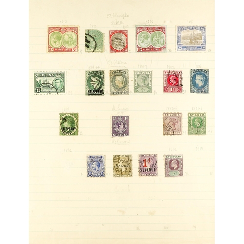 53 - COMMONWEALTH 'G TO Z' COLLECTION of mint & used stamps album with supplementary pages, stamps & cove... 