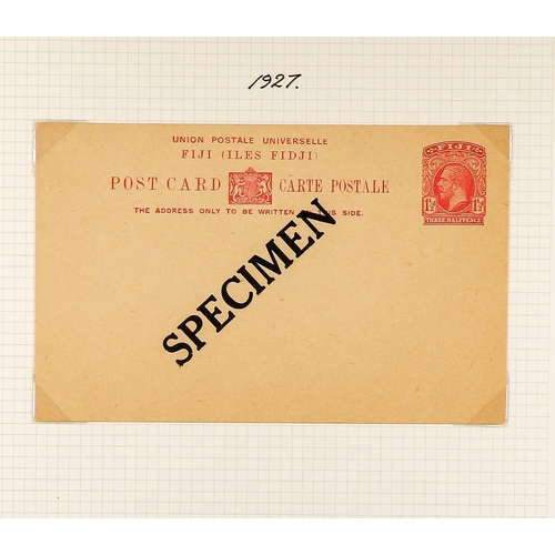 557 - FIJI 1904 - 1952 POSTAL STATIONERY collection of 23 chiefly unused post cards, envelopes, letter car... 