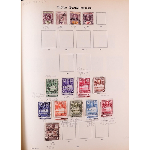 59 - NEW IMPERIAL ALBUMS 1840-1937 BRITISH COMMONWEALTH mint & used collection in two albums, includes Gr... 