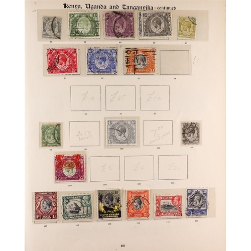 61 - BRITISH COMMONWEALTH COLLECTION 1840-1937 mint & used stamps in two New Imperial albums, includes 18... 