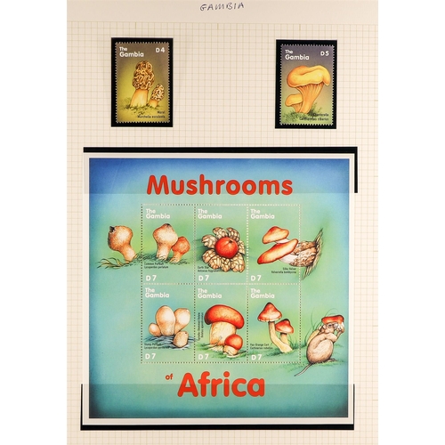 641 - GAMBIA 1960s - 2000s NEVER HINGED MINT collection of stamps, miniature sheets & sheetlets, in album ... 