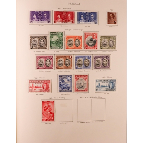 65 - 1936-1952 COLLECTION in Stanley Gibbons King George VI album, mint & used, includes (all mint) Aden ... 