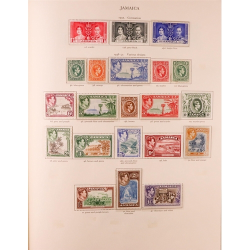 65 - 1936-1952 COLLECTION in Stanley Gibbons King George VI album, mint & used, includes (all mint) Aden ... 